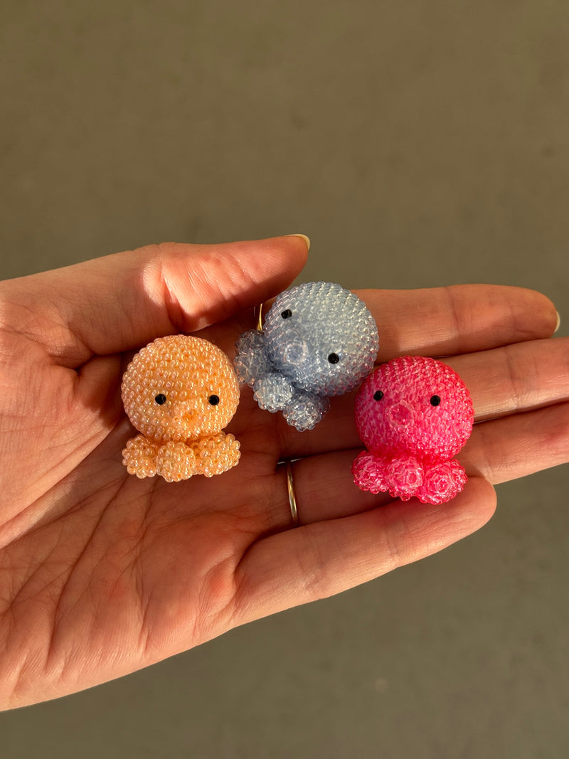 🐙 3D Beaded Octopus PDF Pattern
